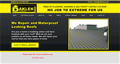 Desktop Screenshot of leaking-roof.co.za